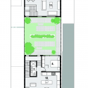 SteelHouse 1 and 2 / Zack | de Vito Architecture SteelHouse 1 and 2 / Zack | de Vito Architecture Second Floor Plan