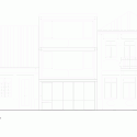 Urban House in Tua do Lindo Vale / Ana Cláudia Monteiro + Vítor Oliveira Urban House in Tua do Lindo Vale / Ana Cláudia Monteiro + Vítor Oliveira Elevation