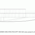Bernex City Hall / Personeni Raffaele Schärer Architects Bernex City Hall / Personeni Raffaele Schärer Architects Elevation
