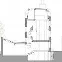 Fitzrovia House / West Architecture Fitzrovia House / West Architecture Longitudinal Section