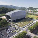 Zhonghe Sports Center / Q-Lab Zhonghe Sports Center / Q-Lab © Highlite Images
