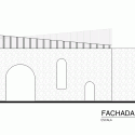 Cubierta de los Muros de la Antigua Iglesia de Baños / BROWNMENESES Cubierta de los Muros de la Antigua Iglesia de Baños / BROWNMENESES South Elevation