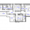 Apartment Refurbishment in Taipei / CHI-TORCH Interior Design Floor Plan