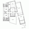 The Skewed House / LIJO.RENY.architects The Skewed House / LIJO.RENY.architects First Floor Plan