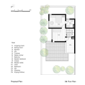 EPV House / AHL architects associates EPV House / AHL architects associates Proposal Plan - Third Floor Plan