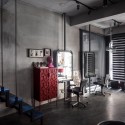 Renovation of Split-Level Hair Salon & Residential / HAO Design studio © Hey! Cheese