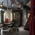 Renovation of Split-Level Hair Salon & Residential / HAO Design studio © Hey! Cheese