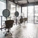 Renovation of Split-Level Hair Salon & Residential / HAO Design studio © Hey! Cheese