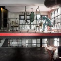 Renovation of Split-Level Hair Salon & Residential / HAO Design studio © Hey! Cheese