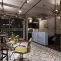 Renovation of Split-Level Hair Salon & Residential / HAO Design studio © Hey! Cheese