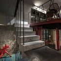 Renovation of Split-Level Hair Salon & Residential / HAO Design studio © Hey! Cheese