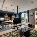 Renovation of Split-Level Hair Salon & Residential / HAO Design studio © Hey! Cheese