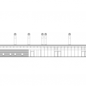 “Le Creste” Cultural Centre / AREA PROGETTI + UNA2 + Andrea Michelini + Laura Ceccarelli Elevation