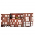 ADEPT Wins Competition to Design "Small Piece" of Flensburg ADEPT Wins Competition to Design "Small Piece" of Flensburg Nuances in the facade breaks down the scale of the builing in the context. Image © ADEPT