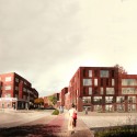 ADEPT Wins Competition to Design "Small Piece" of Flensburg ADEPT Wins Competition to Design "Small Piece" of Flensburg The new Bahnhofstrasse. Image © ADEPT
