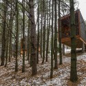 Whitetail Woods Regional Park Camper Cabins / HGA Architects and Engineers Whitetail Woods Regional Park Camper Cabins / HGA Architects and Engineers Courtesy of HGA Architects and Engineers