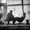 Charles Eames' Advice for Students Charles Eames' Advice for Students Charles and Ray Eames in their living room, seated on the lounge chair and ottoman, 1959.. Image Courtesy of Yale University Press