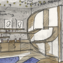 Frederic Malle / Steven Holl Architects Drawing 2