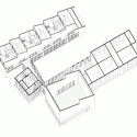 Gekko / Moke Architecten Axonometric 1