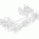 25 Green  / Luciano Pia Balcony Axonometric