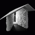 Wooden Hut / Kawahara Krause Architects Wooden Hut / Kawahara Krause Architects Model 1