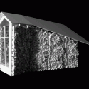Wooden Hut / Kawahara Krause Architects Wooden Hut / Kawahara Krause Architects Model 3