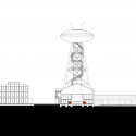 Rehabilitation and Extension of the Colani-UFO / SSP SchürmannSpannel Rehabilitation and Extension of the Colani-UFO / SSP SchürmannSpannel Elevation