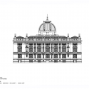 Rehabilitation of the National University Library / ANMA Rehabilitation of the National University Library / ANMA South-east Elevation