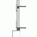 Façade Renovation for No. 8 Building / Atelier Archmixing Façade Renovation for No. 8 Building / Atelier Archmixing Detail Section 1
