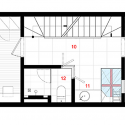 TT House / Adrei Stu TT House / Adrei Stu Third - Fourth Floor Plan