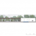 nps tchoban voss and Hager Partner Design Recreation Center for Nauen nps tchoban voss and Hager Partner Design Recreation Center for Nauen Section