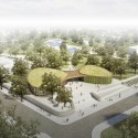 nps tchoban voss and Hager Partner Design Recreation Center for Nauen nps tchoban voss and Hager Partner Design Recreation Center for Nauen Aerial view. Image Courtesy of nps tchoban voss