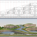 Vincent Callebaut Masterplan Predicts Future of Self-Sustaining Cities Vincent Callebaut Masterplan Predicts Future of Self-Sustaining Cities Section & Elevation
