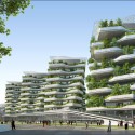Vincent Callebaut Masterplan Predicts Future of Self-Sustaining Cities Vincent Callebaut Masterplan Predicts Future of Self-Sustaining Cities View toward Hotel. Image Courtesy of Vincent Callebaut Architecture