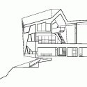 Hadaway House / Patkau Architects Section
