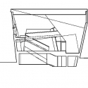 Hadaway House / Patkau Architects Section
