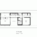 Wave House / APOLLO Architects & Associates Wave House / APOLLO Architects & Associates First Floor Plan