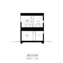 Wave House / APOLLO Architects & Associates Wave House / APOLLO Architects & Associates Cross Section