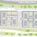 KAMJZ + Kurylowicz Win Competition for Polish Office Building KAMJZ + Kurylowicz Win Competition for Polish Office Building Site Plan