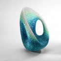 Synthesis Design + Architecture Utilizes Gradient 3-D Printing in "Durotaxis Chair" © IMSTEPF Films