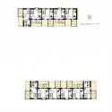 Kalasataman Huvilat Townhouses / PORTAALI architects Ltd + ArkOpen Ltd Kalasataman Huvilat Townhouses / PORTAALI architects Ltd + ArkOpen Ltd Second Floor Plan