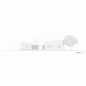 Stone Clubhouse / GRAS Arquitectos Stone Clubhouse / GRAS Arquitectos Elevation