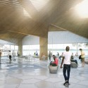 5 Proposals Reimagine Toronto Ferry Terminal and Waterfront Park 5 Proposals Reimagine Toronto Ferry Terminal and Waterfront Park Cloud Park Ferry Terminal Interior / Stoss Landscape Urbanism, nARCHITECTS, ZAS Architects. Image Courtesy of WATERFRONToronto