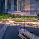 5 Proposals Reimagine Toronto Ferry Terminal and Waterfront Park 5 Proposals Reimagine Toronto Ferry Terminal and Waterfront Park Harbour Landing Ferry Terminal / KBMP Architects, West 8, Greenburg Consultants. Image Courtesy of WATERFRONToronto