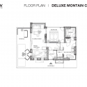 Deluxe Mountain Chalets / Viereck Architects Floor Plan
