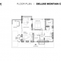 Deluxe Mountain Chalets / Viereck Architects Floor Plan