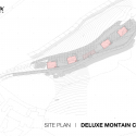 Deluxe Mountain Chalets / Viereck Architects Site Plan