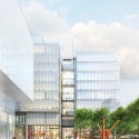 Renzo Piano's Columbia University Science Center to Complete Next Year Exterior Rendering. Image Courtesy of RPBW