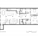 Tribeca Loft / Andrew Franz Architect Lower Floor Plan