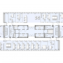 Dreischeibenhaus / HPP Architects Dreischeibenhaus / HPP Architects Floor Plan